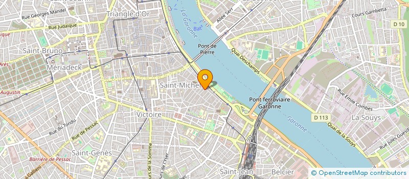 localisation de l'entreprise MONSIEUR AXEL RIZO  BORDEAUX