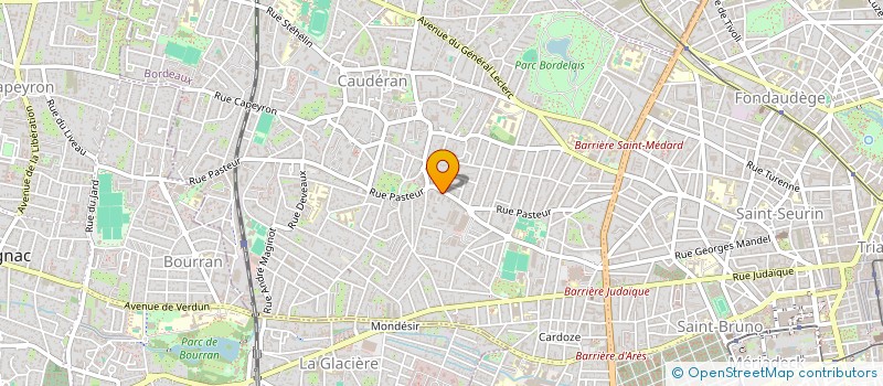localisation de l'entreprise MONSIEUR AXEL ROCHE à BORDEAUX