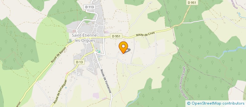 localisation de l'entreprise MONSIEUR AXEL ROCHE à SAINT-ETIENNE-LES-ORGUES