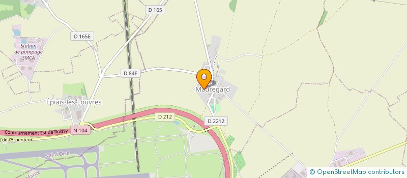 localisation de l'entreprise MONSIEUR AXEL RODRIGUES  LE PRADET