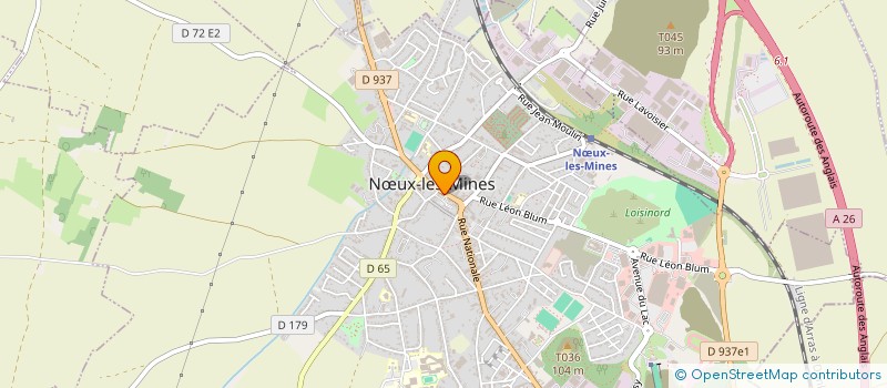 localisation de l'entreprise MONSIEUR AXEL RODRIGUES  NUX-LES-MINES