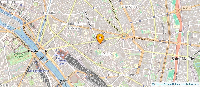 localisation de l'entreprise MONSIEUR AXEL ROKVAM à PARIS