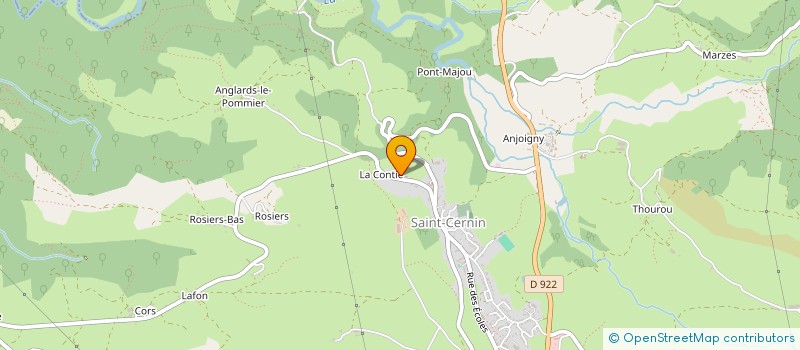 localisation de l'entreprise MONSIEUR AXEL ROSSI à SAINT-CERNIN