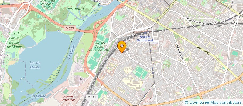 localisation de l'entreprise MONSIEUR AXEL ROUSSEAU à ANGERS