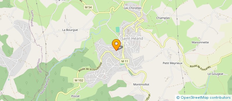 localisation de l'entreprise MONSIEUR AXEL ROUTIER  SAINT-HEAND