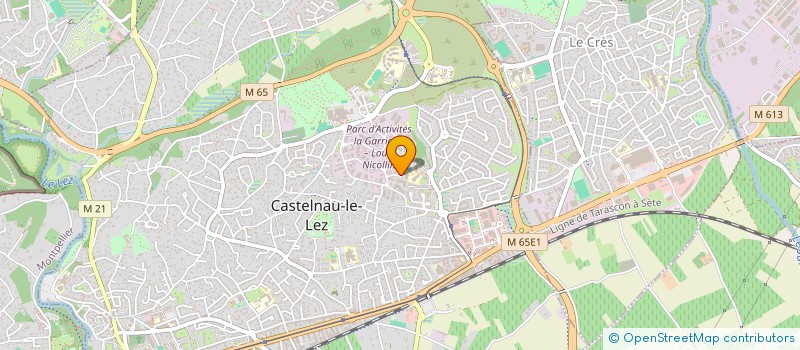 localisation de l'entreprise MONSIEUR AXEL ROUX à CASTELNAU-LE-LEZ