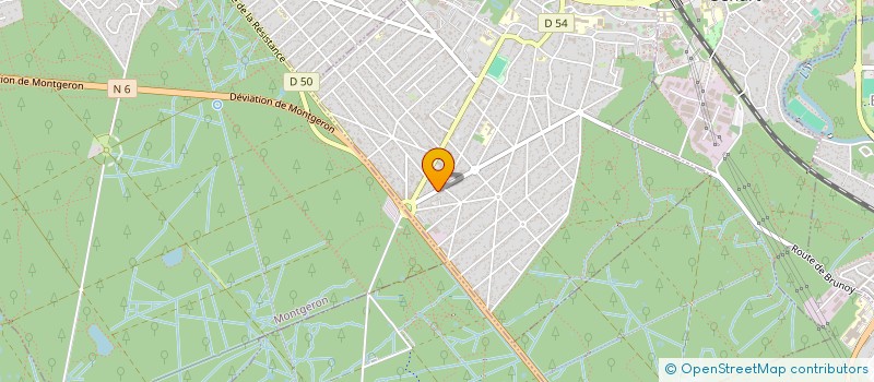 localisation de l'entreprise MONSIEUR AXEL ROUX  BRUNOY