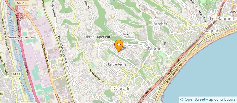 localisation de l'entreprise MONSIEUR AXEL ROVET à NICE
