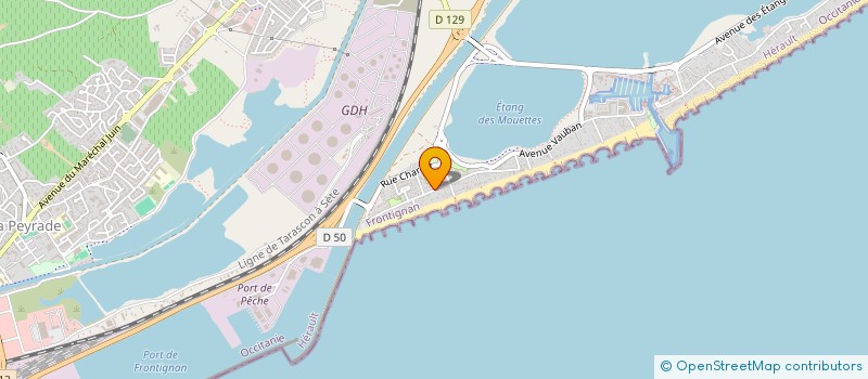 localisation de l'entreprise MONSIEUR AXEL SABALETE à FRONTIGNAN