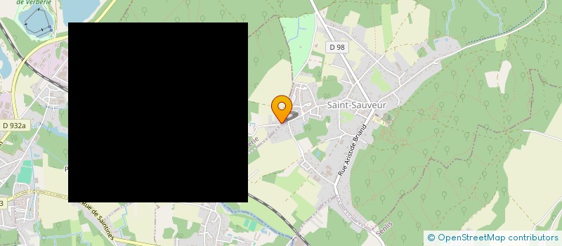 localisation de l'entreprise MONSIEUR AXEL SAINTE-ROSE  VERBERIE