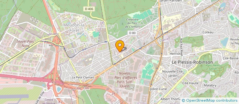 localisation de l'entreprise MONSIEUR AXEL SAMPAIO à CLAMART