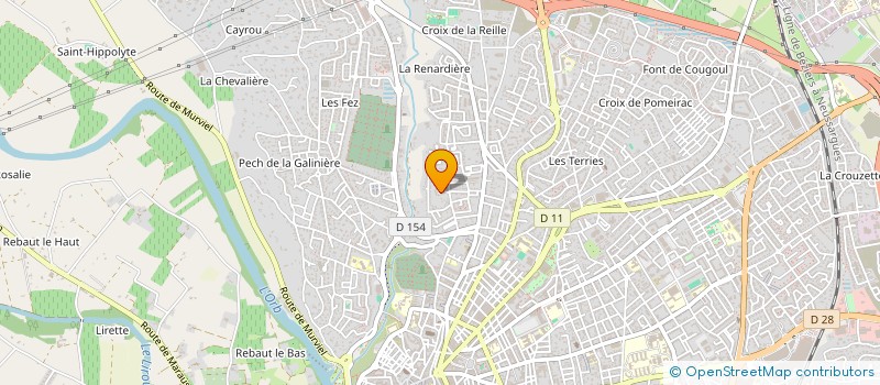 localisation de l'entreprise MONSIEUR AXEL SANCHEZ  BEZIERS