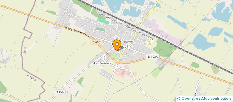 localisation de l'entreprise MONSIEUR AXEL SAUFFROY  VILLENEUVE-LA-GUYARD