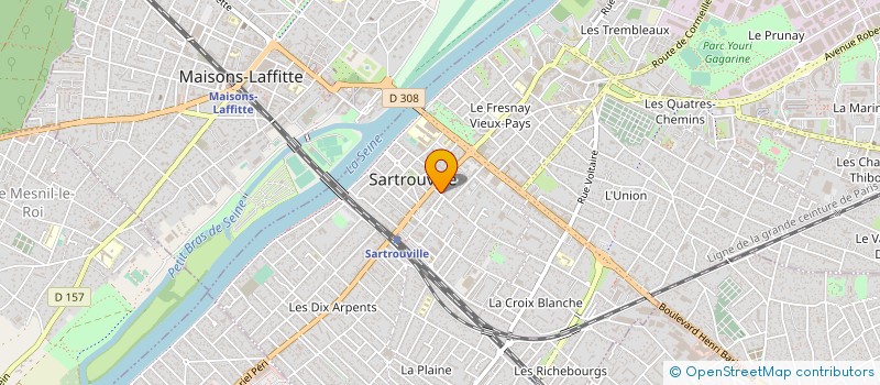 localisation de l'entreprise MONSIEUR AXEL SCHMIDT à SARTROUVILLE