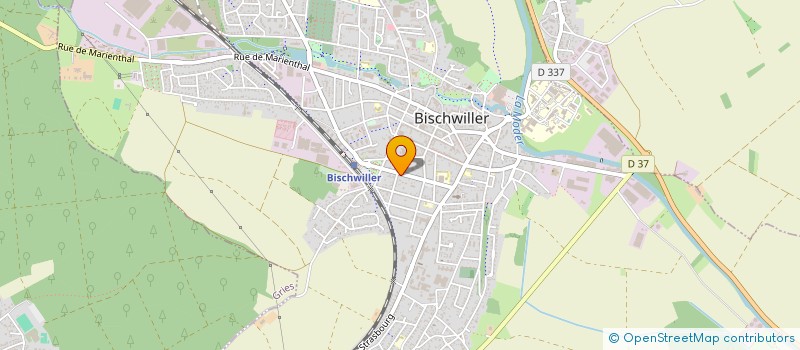 localisation de l'entreprise MONSIEUR AXEL SCHNEIDER à BISCHWILLER