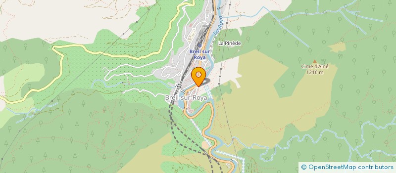 localisation de l'entreprise MONSIEUR AXEL SCIAUX  BREIL-SUR-ROYA