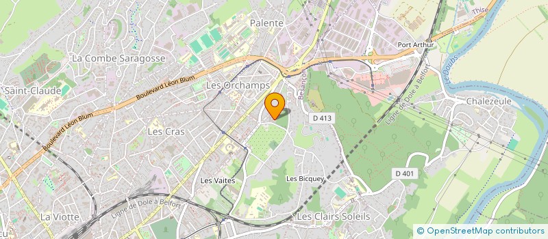 localisation de l'entreprise MONSIEUR AXEL SIMONIN à BESANCON