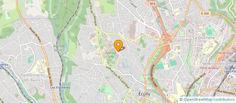 localisation de l'entreprise MONSIEUR AXEL SIMONNOT  ECULLY