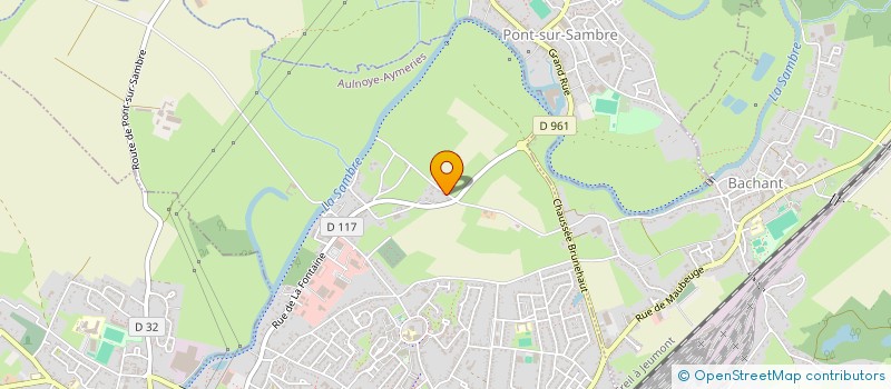 localisation de l'entreprise MONSIEUR AXEL SIOU  AULNOYE-AYMERIES