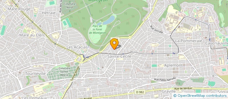 localisation de l'entreprise MONSIEUR AXEL SOMON à LE HAVRE