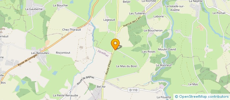 localisation de l'entreprise MONSIEUR AXEL STEFFAN à AIXE-SUR-VIENNE