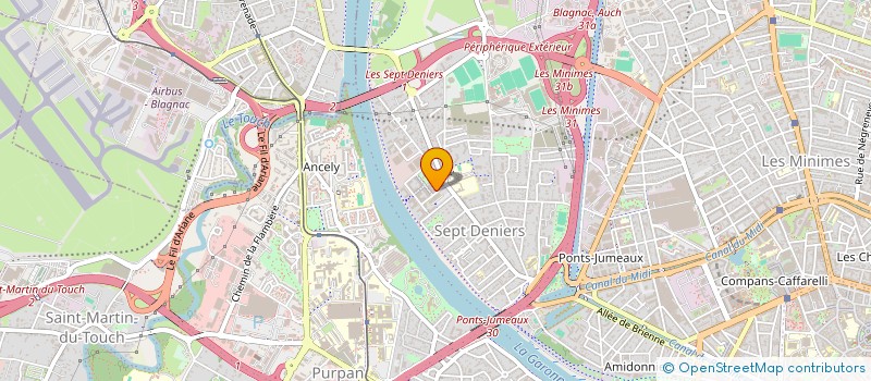 localisation de l'entreprise MONSIEUR AXEL SURRUGUE  TOULOUSE