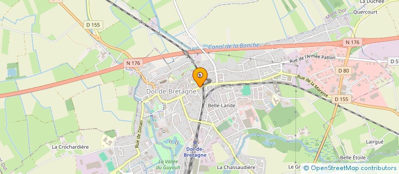 localisation de l'entreprise MONSIEUR AXEL TEIXEIRA DE JESUS  DOL-DE-BRETAGNE