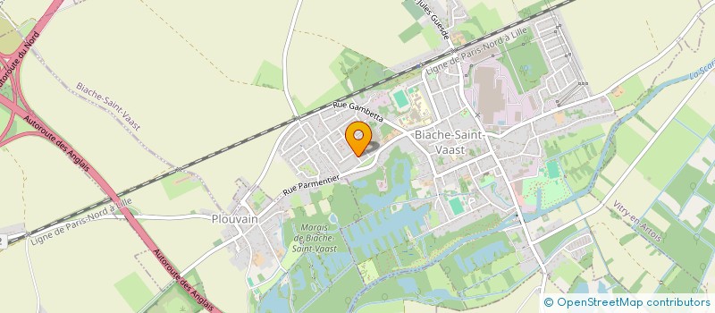 localisation de l'entreprise MONSIEUR AXEL TEUGASIALE  BIACHE-SAINT-VAAST