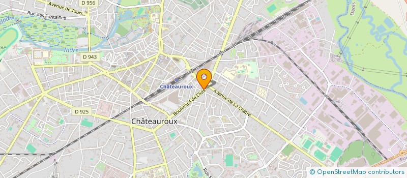 localisation de l'entreprise MONSIEUR AXEL THORE à CHATEAUROUX