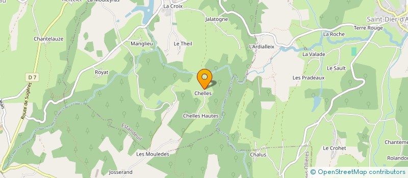 localisation de l'entreprise MONSIEUR AXEL TIQUET  ESTANDEUIL