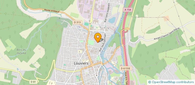 localisation de l'entreprise MONSIEUR AXEL TOLLU  SAINTE-GENEVIEVE