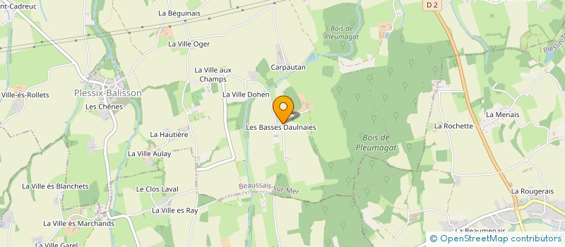 localisation de l'entreprise MONSIEUR AXEL TRAC  BEAUSSAIS-SUR-MER