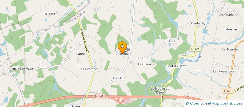 localisation de l'entreprise MONSIEUR AXEL TRUPY  SAINT-JUNIEN