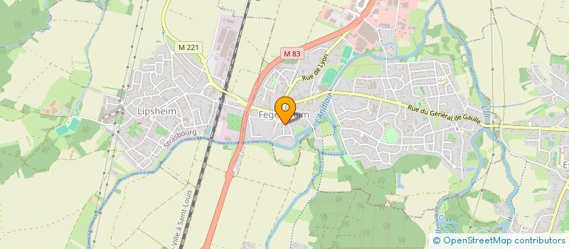 localisation de l'entreprise MONSIEUR AXEL TUR  FEGERSHEIM