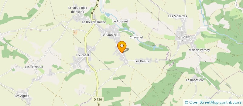 localisation de l'entreprise MONSIEUR AXEL VALENTIN  BOURGOIN-JALLIEU