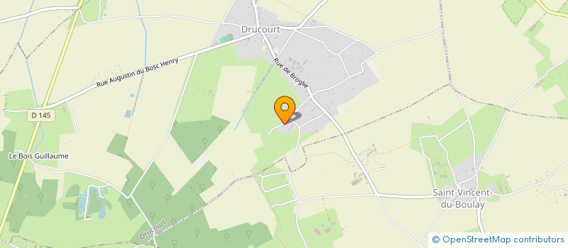 localisation de l'entreprise MONSIEUR AXEL VALLEE  DRUCOURT