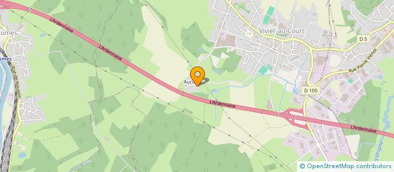 localisation de l'entreprise MONSIEUR AXEL VASSAUX  VIVIER-AU-COURT