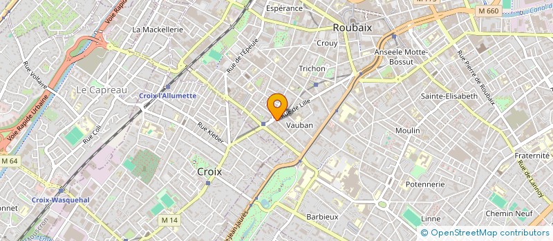 localisation de l'entreprise MONSIEUR AXEL VERGUCHTEN à LILLE