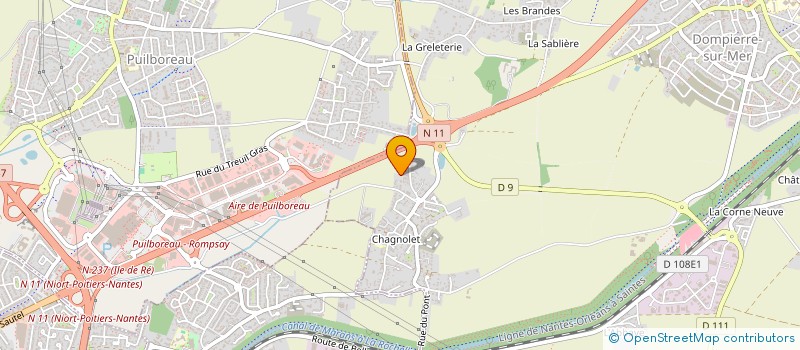 localisation de l'entreprise MONSIEUR AXEL VIDAL à DOMPIERRE-SUR-MER