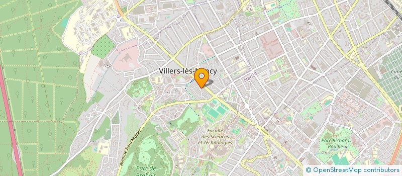 localisation de l'entreprise MONSIEUR AXEL VILLAUME  VILLERS-LES-NANCY