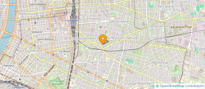 localisation de l'entreprise MONSIEUR AXEL VOISET  LYON