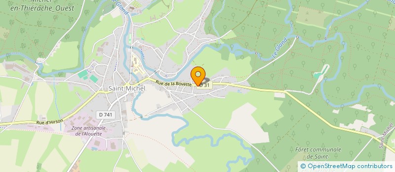 localisation de l'entreprise MONSIEUR AXEL VOISIN  SAINT-MICHEL