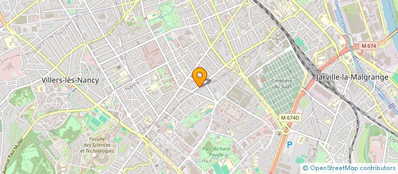 localisation de l'entreprise MONSIEUR AXEL VON HATTEN  NANCY