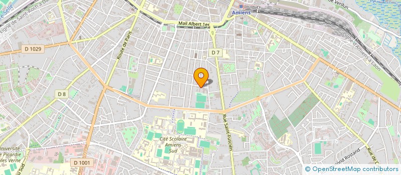 localisation de l'entreprise MONSIEUR AXEL WAGUELA KOUAM à AMIENS