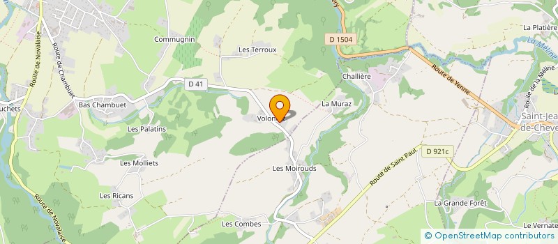 localisation de l'entreprise MONSIEUR AXEL ZANARDI  YENNE