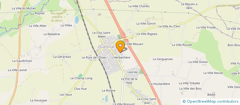 localisation de l'entreprise MONSIEUR AXENTE GHITA  QUEDILLAC