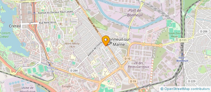 localisation de l'entreprise MONSIEUR AXIL HABIB  BONNEUIL-SUR-MARNE