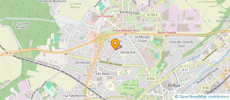 localisation de l'entreprise MONSIEUR AXIS-KHAN LORANT à DREUX