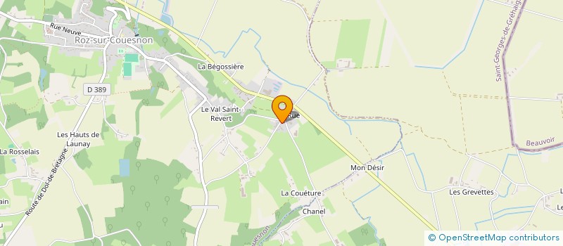 localisation de l'entreprise MONSIEUR AYA ZAHRA  ROZ-SUR-COUESNON