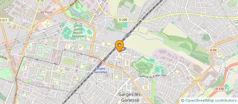 localisation de l'entreprise MONSIEUR AYAAN SHAJEHAN MOOLLA  GARGES-LES-GONESSE